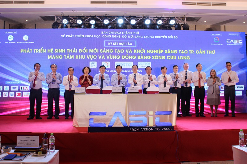 TP. Cần Thơ tăng cường ký kết hợp tác, thúc đẩy phát triển hệ sinh thái đổi mới sáng tạo, khởi nghiệp sáng tạo.